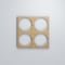 Ekena Millwork Extra Small Wembley Decorative Fretwork Wood Wall Panels, Hickory, 7 3/8"W x 7 3/8"H x 3/8"T WALW08X08X0375WEMHI - alternate 4